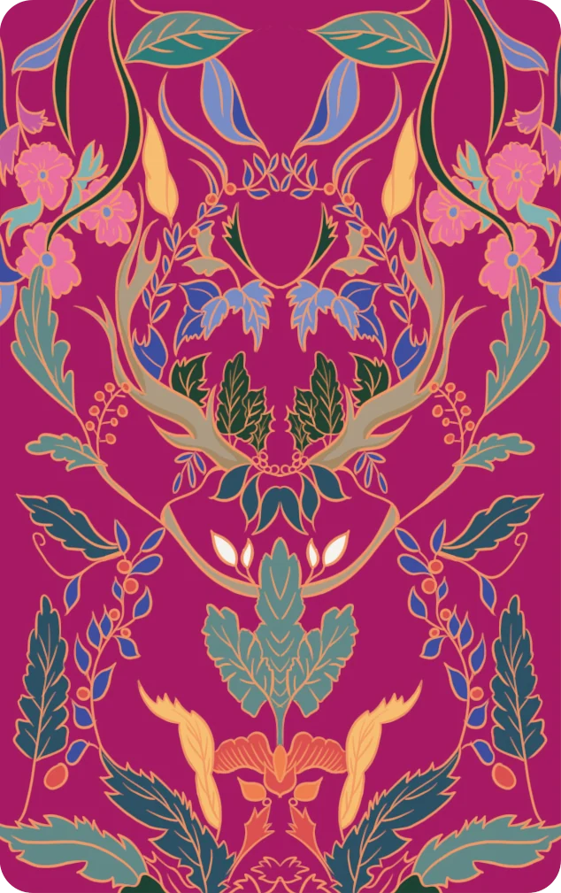 多风格银行卡插画 · 花卉 · 2